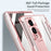 For Samsung Galaxy Z Fold8 Case Kickstand Hard PC Phone Cover with Screen Film - Rose Gold - 4