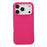 For iPhone 18 Pro / 17 Pro Case Compatible with MagSafe Liquid Silicone Phone Back Cover - Rose - 1