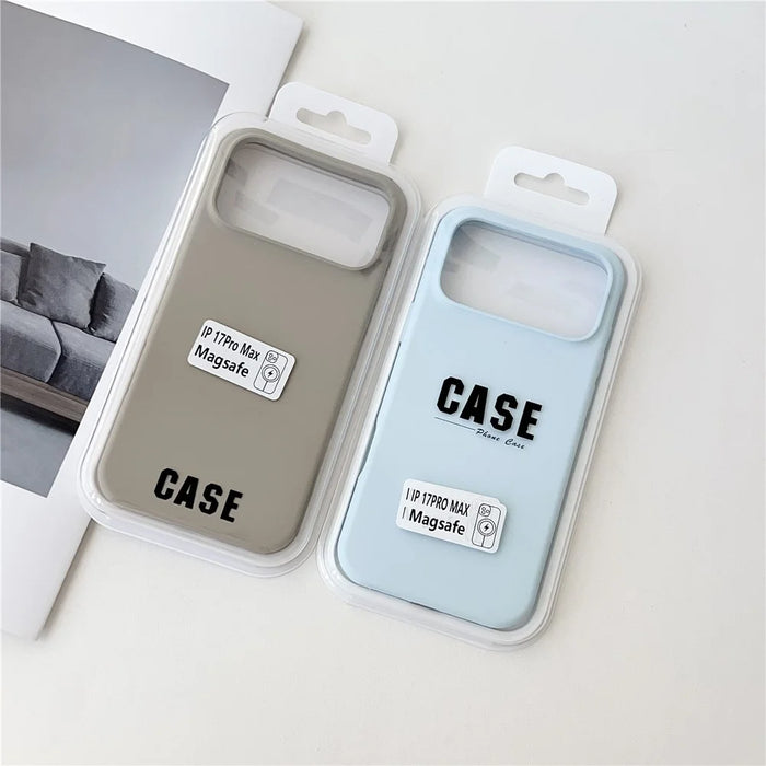 For iPhone 18 Pro / 17 Pro Case Compatible with MagSafe Liquid Silicone Phone Back Cover - Rose - 2