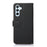 KHAZNEH For Samsung Galaxy S26 FE Case RFID Blocking Wallet Litchi Texture PU Leather Phone Cover with Strap - Black - 7