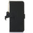 For Samsung Galaxy S26 FE Wallet Case Anti-Drop Genuine Cow Leather Phone Cover RFID Blocking - Black - 6