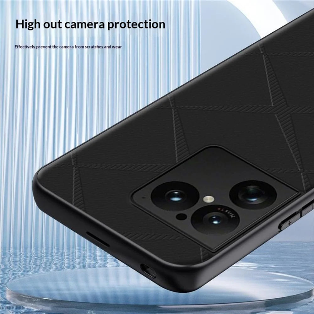 For Sony Xperia 1 VIII Case X-Patterned TPU PU Leather PC Anti-Drop Phone Cover - Brown - 4