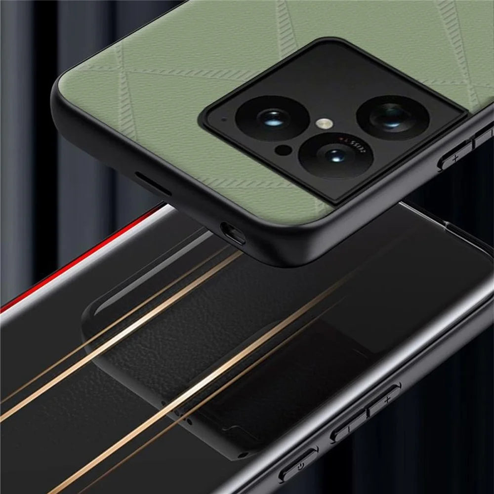 For Sony Xperia 1 VIII Case X-Patterned TPU PU Leather PC Anti-Drop Phone Cover - Brown - 6