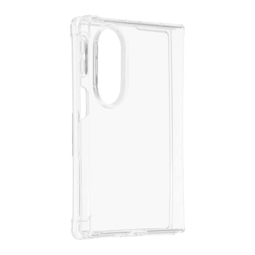 For Samsung Galaxy Z Fold8 Case Crystal Clear TPU Phone Cover with Reinforced Corner - Transparent - 2