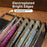 For iPhone 17 Pro Max Case Electroplated Crocodile Texture Shockproof Leather Back Cover - Black - 3