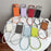 For iPhone 17 Pro Case Metal Paint Litchi Texture PU Leather Phone Back Cover with Wrist Strap - Orange - 7