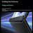 For Samsung Galaxy Z Fold8 Case with Privacy Screen Protector Hard PC Skin-touch Phone Cover - Black - 3