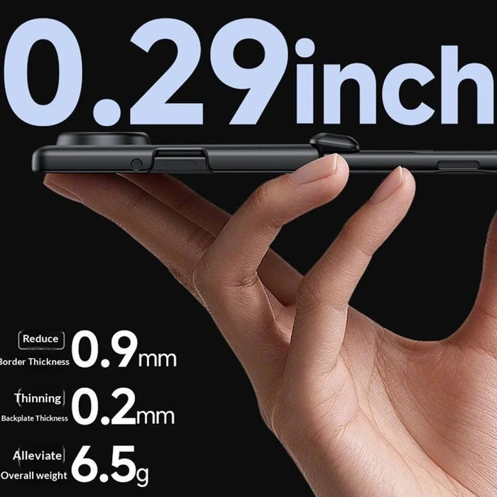 For Samsung Galaxy Z Fold8 Ultra Case with Privacy Screen Protector Hard PC Skin-touch Phone Cover - Black - 2