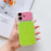 For iPhone 17 Case Contrast Color PC + TPU Phone Cover - White  /  Green  /  Pink - 2