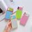For iPhone 17 Case Contrast Color PC + TPU Phone Cover - White  /  Green  /  Pink - 7