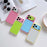 For iPhone 17 Pro Max Case Contrast Color PC + TPU Phone Cover - Yellow  /  White  /  Blue - 3