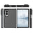 For Samsung Galaxy Z Fold8 Case Skin Touch TPU Frame Acrylic Back Phone Cover - Black - 7