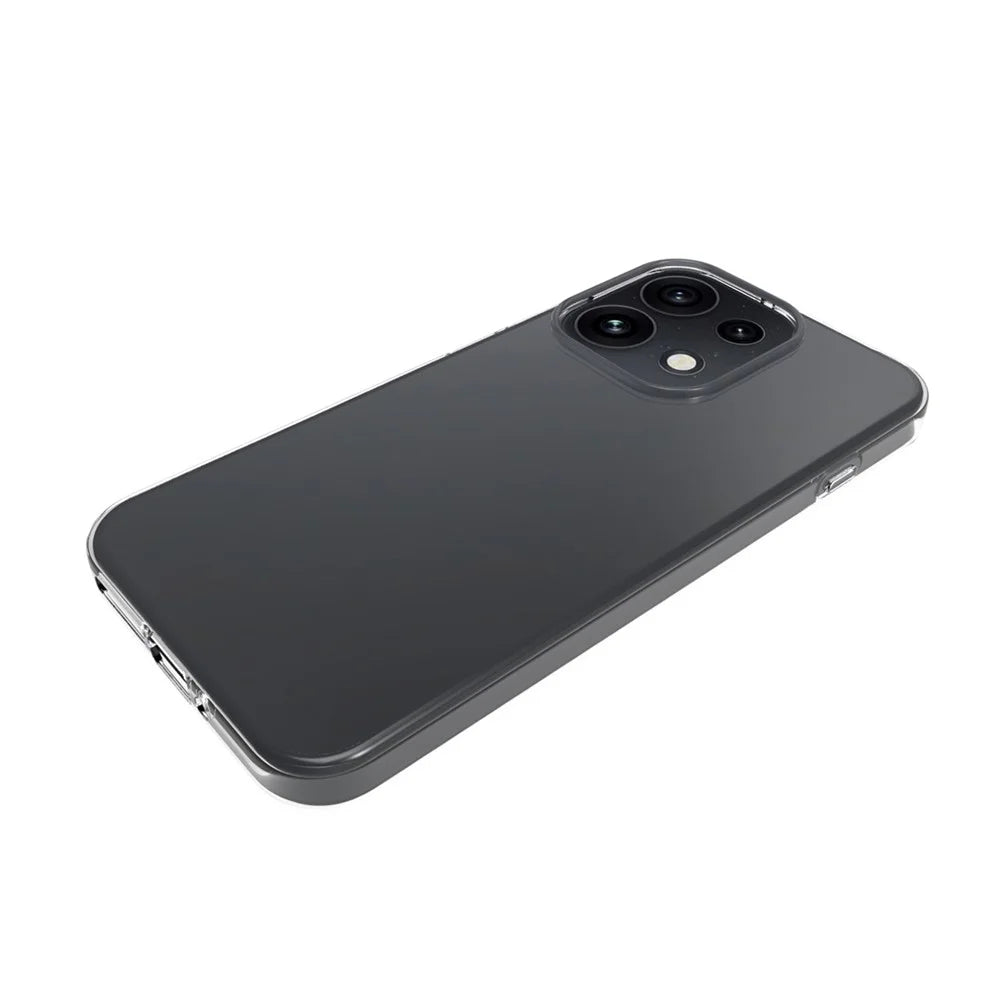 For Oppo Reno16 5G (Global) Case Watermark Resistant TPU Phone Back Cover - Transparent - 2