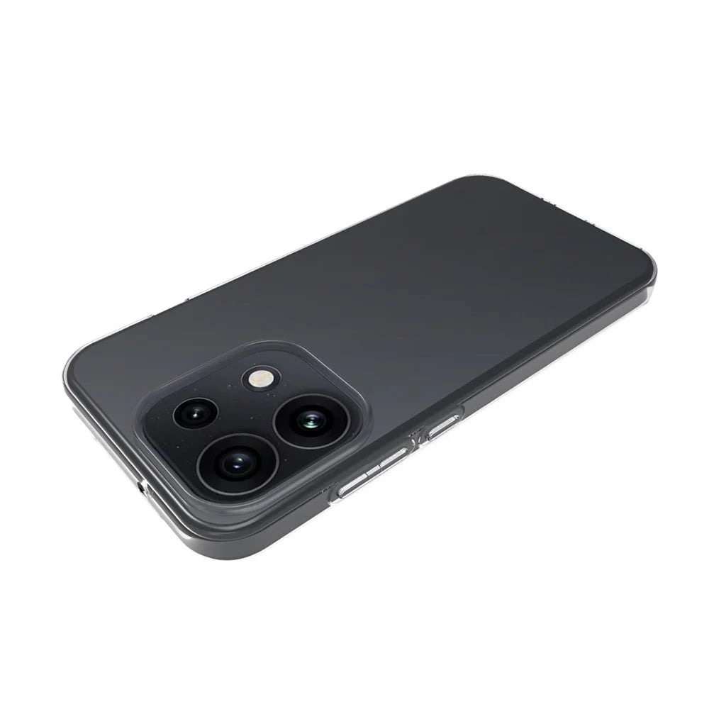 For Oppo Reno16 5G (Global) Case Watermark Resistant TPU Phone Back Cover - Transparent - 3