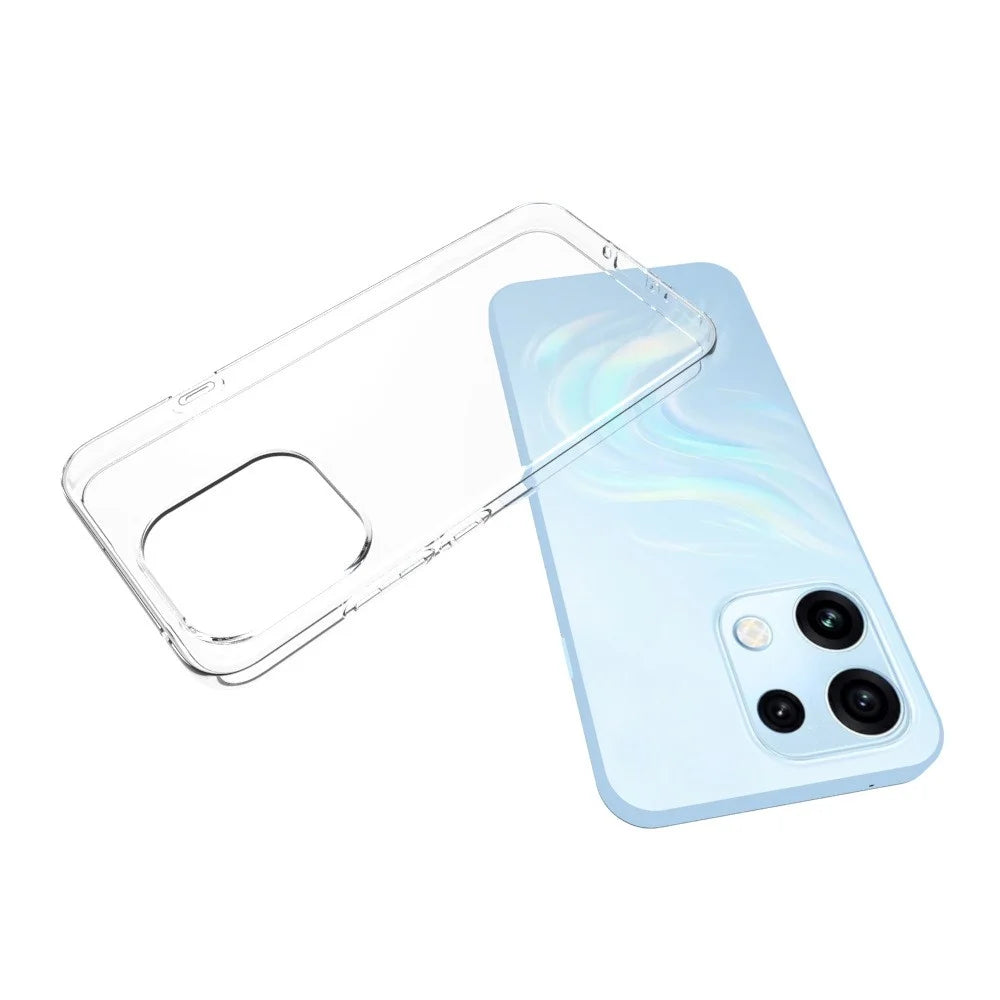 For Oppo Reno16 Pro 5G (Global) Case Watermark Resistant TPU Phone Back Cover - Transparent - 4