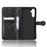 For Samsung Galaxy A14 5G / A14 4G Full Protection Dot Pattern Imprinted Phone Cover PU Leather Phone Wallet Case Stand with Strap - Black - 4