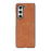 For Samsung Galaxy Z Fold8 Ultra Magnetic Case Cowhide Texture PU Leather Coated PC Phone Cover - Brown - 1