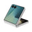 For Samsung Galaxy Z Flip8 Case Electroplating Floral Pattern PU Leather + Hard PC Phone Cover - Black - 3
