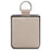 For Samsung Galaxy Z Flip7 5G Case Litchi Texture Leather + Pc Phone Cover with Ring Holder - Khaki - 3
