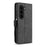 AZNS A2 for OnePlus Turbo 6X 5G Leather Case with Wrist Strap RFID Blocking Wallet Stand Phone Cover - Black - 5