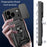 For iPhone 18 Pro / 17 Pro Case with Slide Camera Lid PC + TPU Kickstand Phone Cover - Black - 4