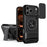 For iPhone 18 Pro / 17 Pro Magnetic Case Ring Holder Foldable Kickstand TPU PC Phone Cover with Camera Lens Slider - Black - 1