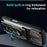 For iPhone 18 Pro / 17 Pro Case PC + TPU Kickstand Phone Back Cover with Camera Slider - Black - 5