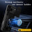 For iPhone 18 Pro Max / 17 Pro Max Case PC + TPU Kickstand Phone Back Cover with Camera Slider - Black - 4