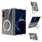 For Samsung Galaxy Z Fold8 Magnetic Case Scratch Resistant TPU + PC Phone Cover - Transparent - 1