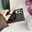 For Samsung Galaxy Z Fold8 Case with Magnetic Kickstand PU Leather Coated PC + TPU Phone Cover - Black - 4