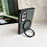 For Samsung Galaxy Z Fold8 Case with Magnetic Kickstand PU Leather Coated PC + TPU Phone Cover - Black - 6