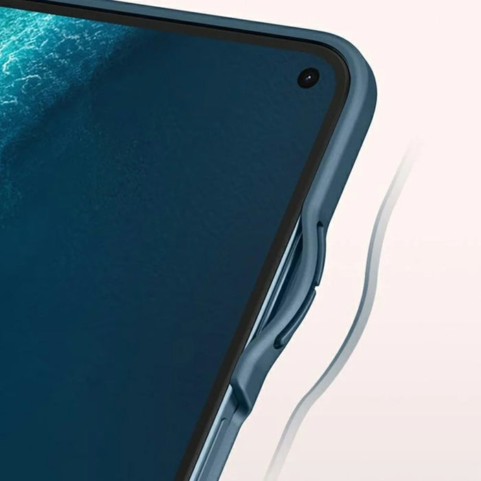 For vivo X Fold6 5G Case PC + TPU Matte Phone Cover with Tempered Glass Screen Protector - Black - 4