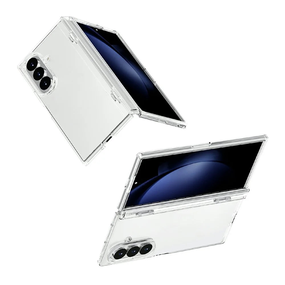 For Samsung Galaxy Z Fold8 Ultra Case PC + TPU Shockproof Clear Phone Cover - Transparent - 3