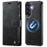 AUTSPACE for Samsung Galaxy A57 5G A05 Case Wallet Stand Detachable Leather Magnetic Phone Cover - Black - 1