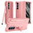 For Samsung Galaxy Z Fold8 Ultra  Case Kickstand Hard PC Phone Cover with Stylus  /  Screen Protector - Pink - 1