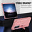 For Samsung Galaxy Z Fold8 Ultra  Case Kickstand Hard PC Phone Cover with Stylus  /  Screen Protector - Pink - 2