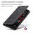 AUTSPACE for iPhone 16e / iPhone 17e Wallet Case  A01 Leather Stand Cover with RFID Blocking Card Holder - Black - 5