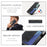 AUTSPACE for Samsung Galaxy Z Fold8 Ultra Wallet Case  A01 Leather Stand Cover with RFID Blocking Card Holder - Black - 4