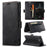 AUTSPACE for Samsung Galaxy S26 Ultra Wallet Case  A01 Leather Stand Cover with RFID Blocking Card Holder - Black - 1