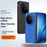 For vivo X Fold6 5G Case Ultra Thin Skin Touch Rubberized Hard PC Phone Cover - Black - 2