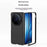 For vivo X Fold6 5G Case Ultra Thin Skin Touch Rubberized Hard PC Phone Cover - Black - 3