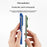 For vivo X Fold6 5G Case Ultra Thin Skin Touch Rubberized Hard PC Phone Cover - Black - 5