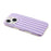 For iPhone 13 / iPhone 14 Case IMD Stripe TPU Full Coverage Shockproof Phone Protective Cover - Purple - 4