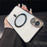 For iPhone 17 Magnetic Case Acryic + TPU Phone Cover with PET Lens Protector - Black - 4