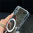 For iPhone 17 Magnetic Case Acryic + TPU Phone Cover with PET Lens Protector - Black - 7