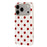 For iPhone 18 Pro Max / 17 Pro Max Case Retro Polka Dot IMD TPU Full Coverage Phone Protective Cover - White - 3