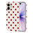 For iPhone 16 Plus Case Retro Polka Dot IMD TPU Full Coverage Phone Protective Cover - White - 1