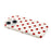 For iPhone 15 Case Retro Polka Dot IMD TPU Full Coverage Phone Protective Cover - White - 4