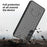for Samsung Galaxy S23+ Bump Proof Woven Texture Clip Kickstand PC + TPU Case Sliding Screen Cover Phone Protector - 5