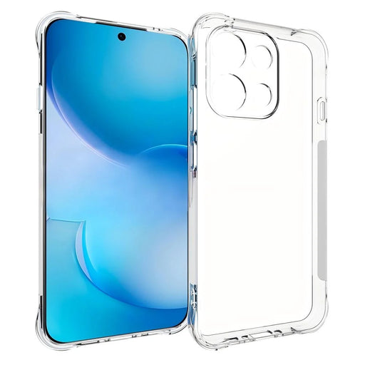 WANLONFENG for Oppo Reno16 FS 5G / Oppo Reno16 F 5G WL Series Case 2.0mm TPU Phone Cover with Tempered Glass Film - Transparent - 2